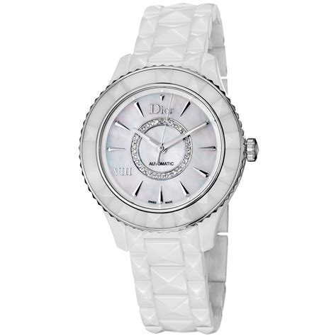 dior white watch price|Dior watch original price.